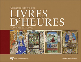 Ouverture du livre Catalogue raisonné des livres d'Heures conservés au Québec